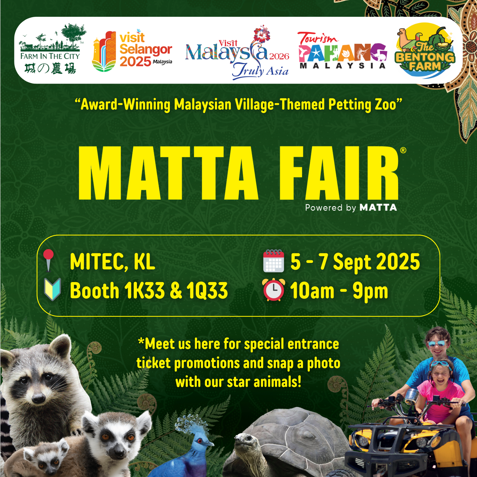 MATTA Fair 5-7 Sept 2025 @ MITEC, KL
