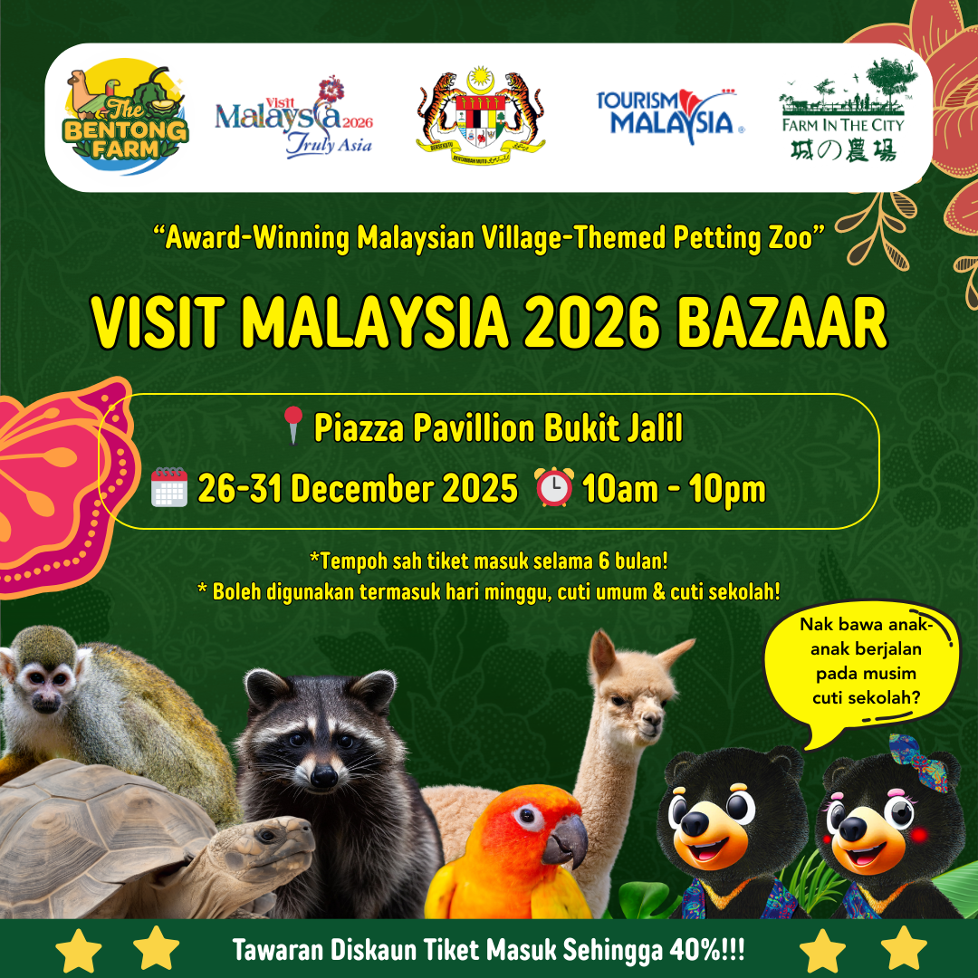 Visit Malaysia 2026 Bazaar @ Pavillion Bukit Jalil [26-31 December 2025]