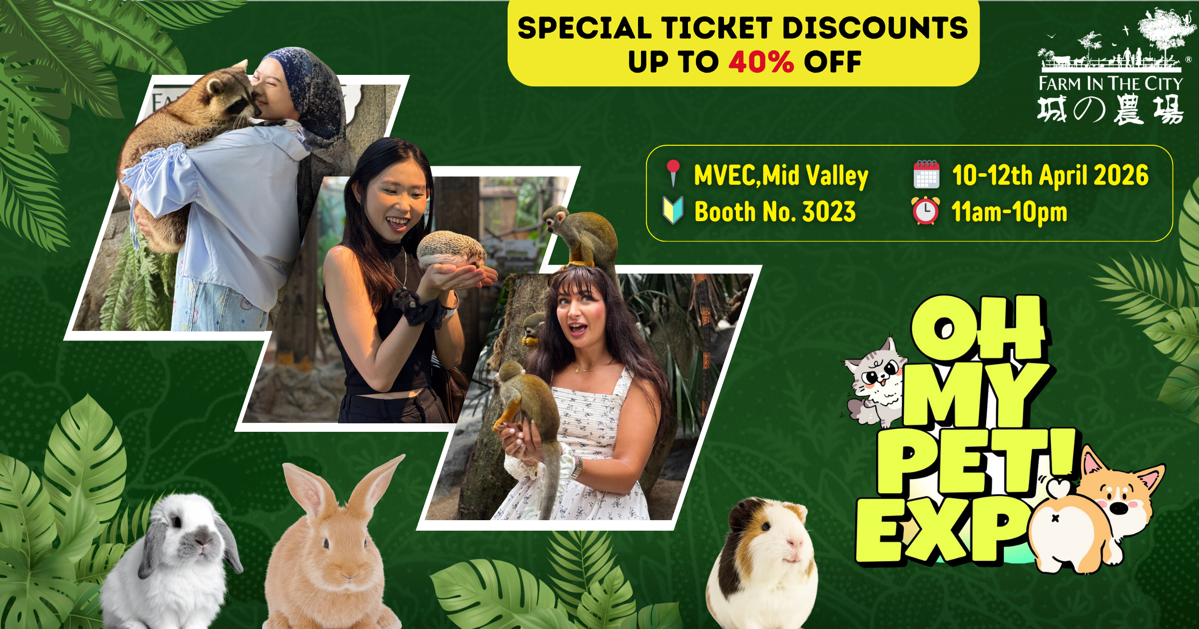 🐾✨ WE’RE COMING TO OH MY PET! EXPO 2026! @ MVEC, Mid Valley [10-12th April 2026]