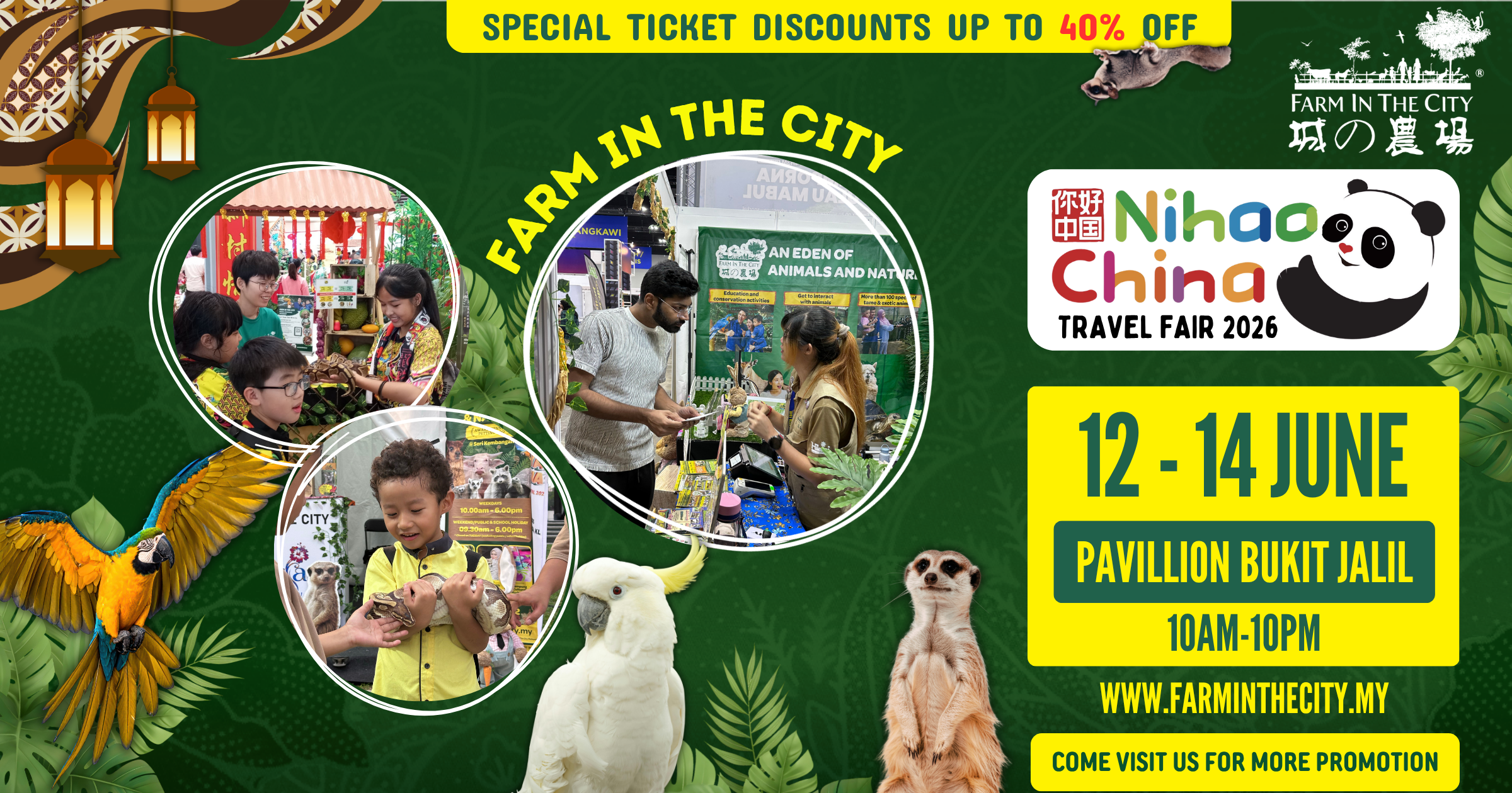Nihao China Travel Fair 2026! @ Pavillion Bukit Jalil[12 – 14 June 2026]