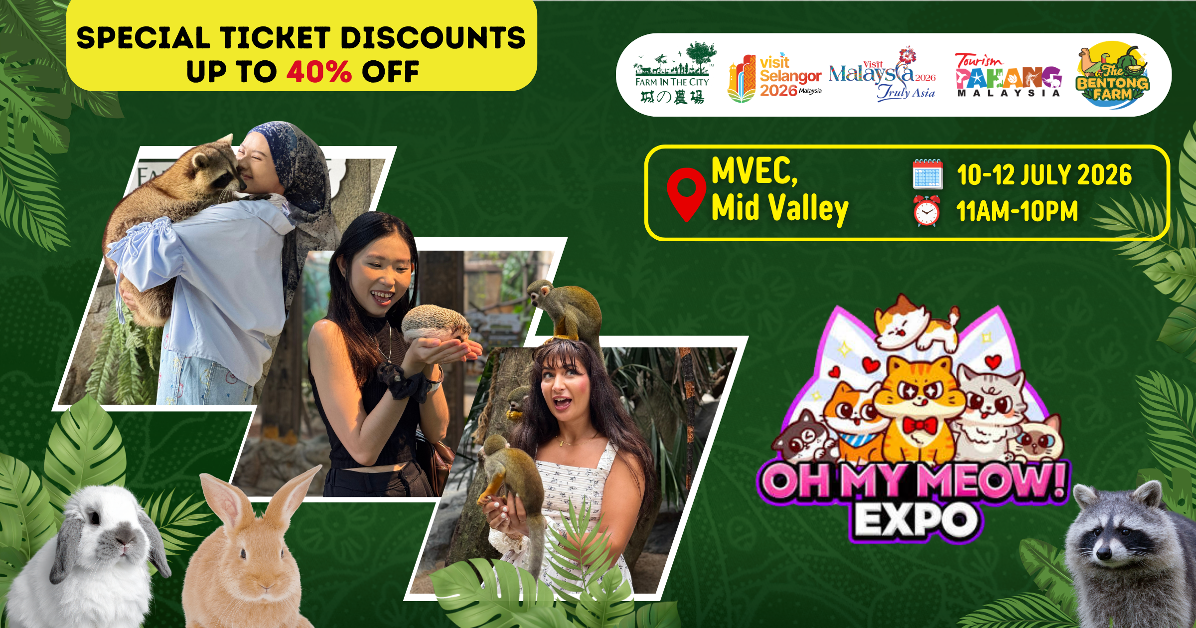Oh My Meow Expo! @ Midvalley Exhibition Centre, KL [10 – 12 July 2026]