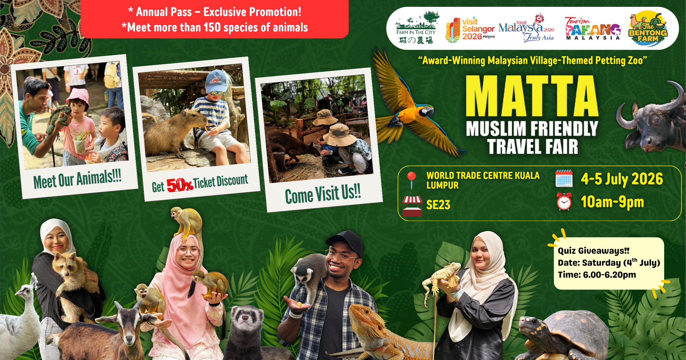 Exclusive Discount for MATTA FAIR @𝐖𝐨𝐫𝐥𝐝 𝐓𝐫𝐚𝐝𝐞 𝐂𝐞𝐧𝐭𝐫𝐞 𝐊𝐮𝐚𝐥𝐚 𝐋𝐮𝐦𝐩𝐮𝐫 (𝐖𝐓𝐂𝐊𝐋) , 4-5 July 2026