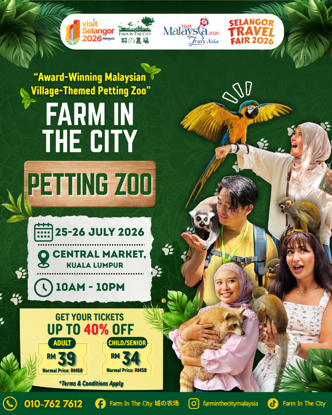 🌿🐐✨ We’re heading to Selangor Travel Fair 2026! ✨🦜🌼