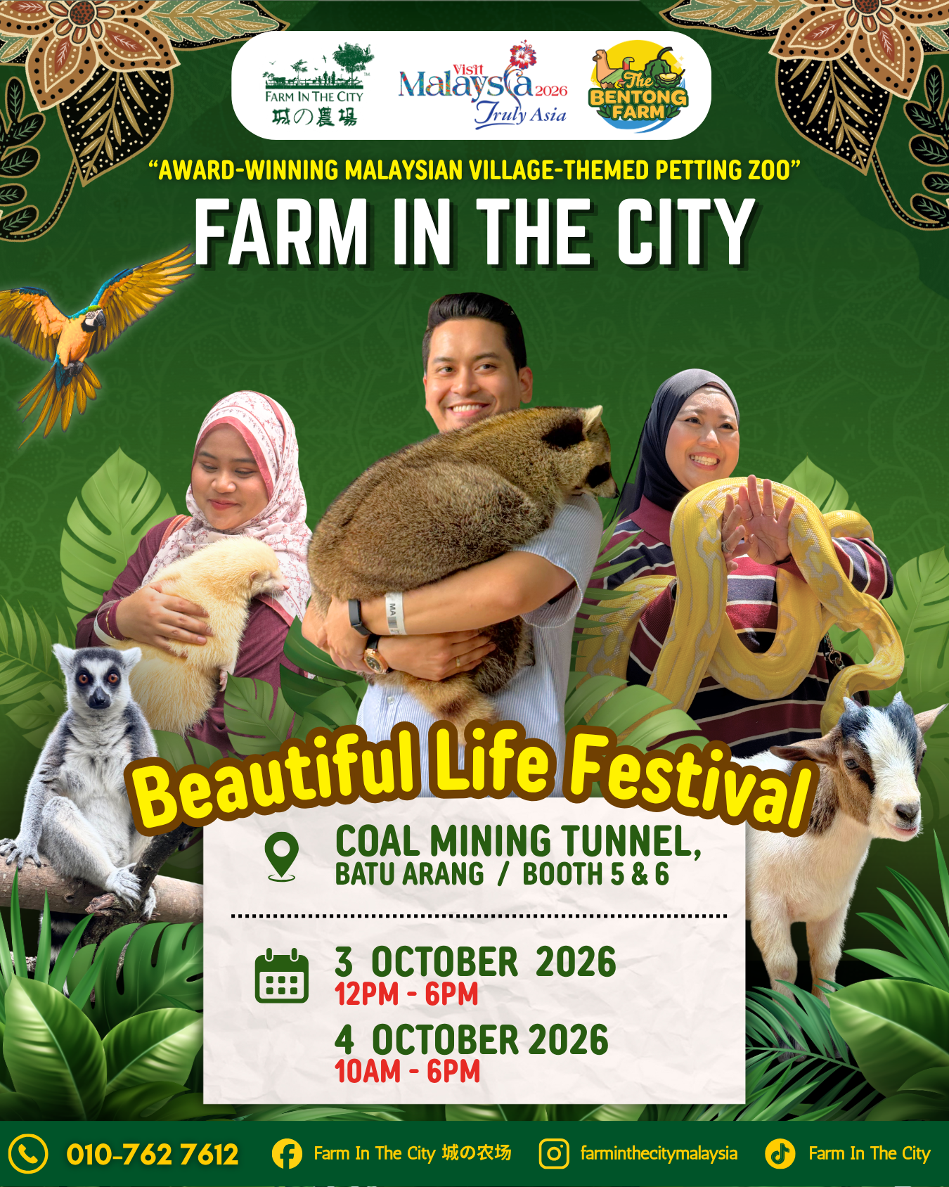 🐾 Farm In The City is heading to Batu Arang! 🌿✨
